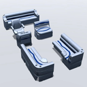 Pontoon Boat Seats (PG1581)