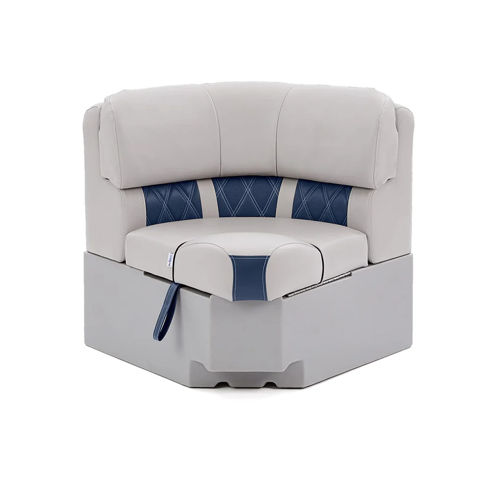 Luxury Bow Radius Pontoon Boat Seats (30")