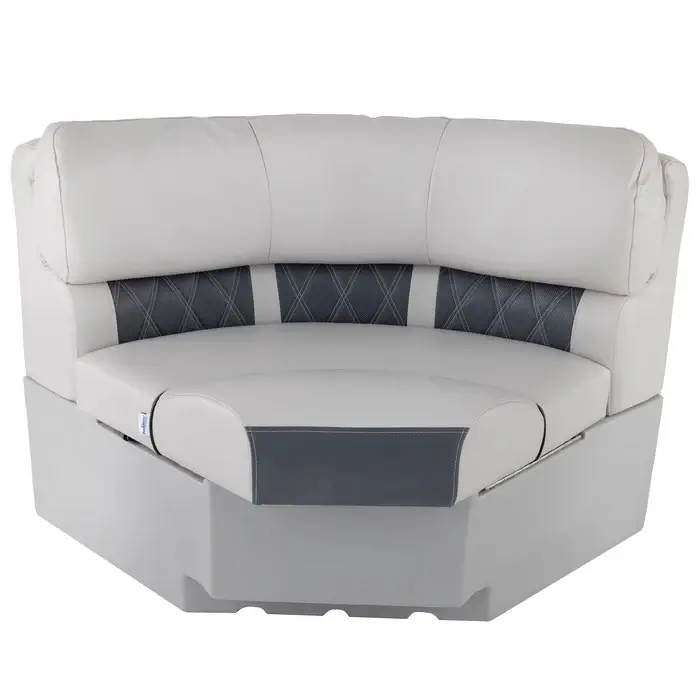 Luxury Bow Radius Pontoon Boat Seats (36")
