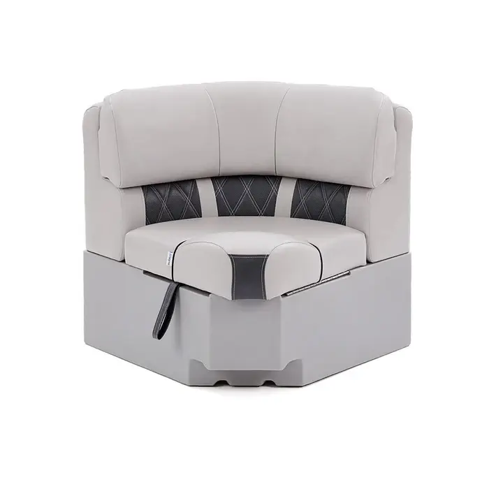 Luxury Bow Radius Pontoon Boat Seats (30")