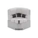 Luxury Corner Pontoon Boat Seats (28")