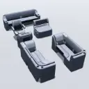 Pontoon Boat Seats (LG1840)