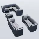 Pontoon Boat Seats (LG1845)