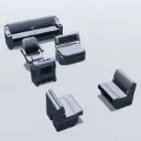 Pontoon Boat Seats (LG1801)