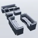 Pontoon Boat Seats (LG1808)