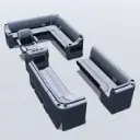 Pontoon Boat Seats (LG1778)