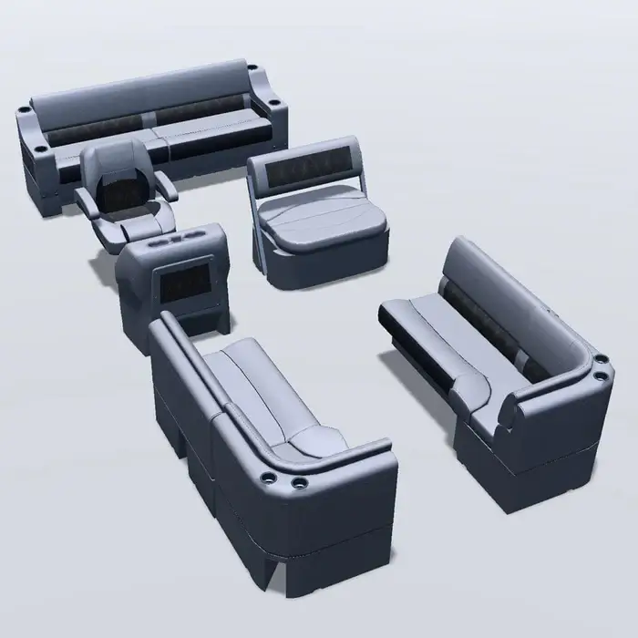 Pontoon Boat Seats (LG1581)