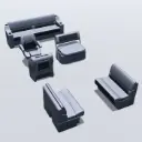 Pontoon Boat Seats (LG1573)