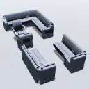 Pontoon Boat Seats (LG1571)