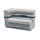 45" Right Premium Corner Bench Pontoon Seats