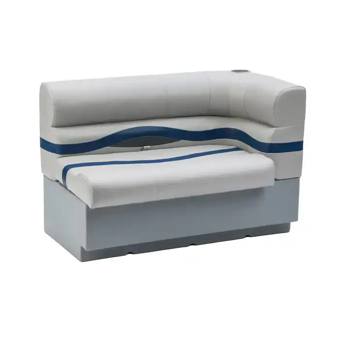45" Left Premium Corner Bench Pontoon Seats