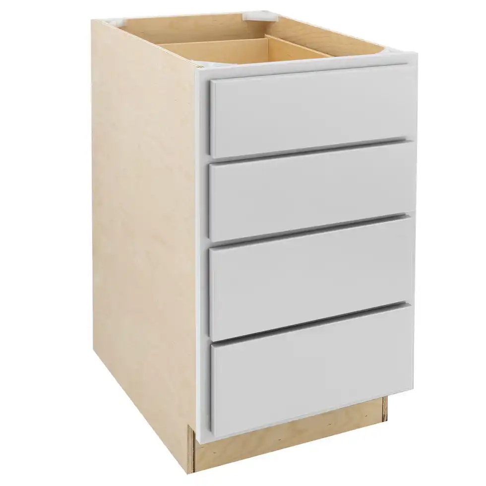 RV 4 Drawer Base Cabinet | Pure White 