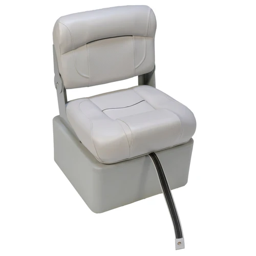 Hinge Mount Low Back Seat with Seat Box