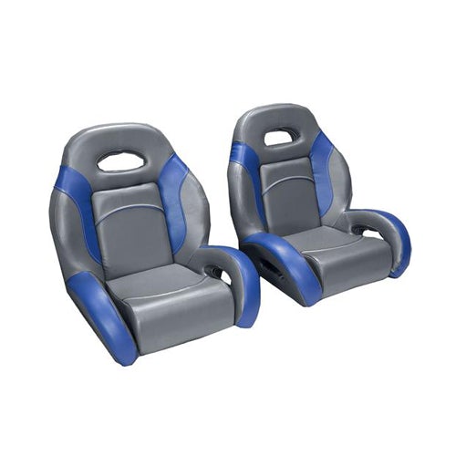 High Back Bass Boat Bucket Seats Pair