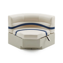36" Premium Large Bow Radius Pontoon Seats
