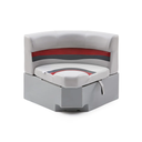 30" Classic Bow Radius Pontoon Boat Seats