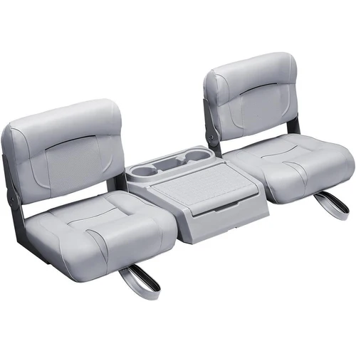 52" Low Back Bench Seat with Storage Console