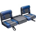 52" Low Back Bench Seat with Storage Console