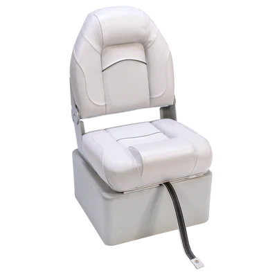 Hinge Mount High Back Seat With Seat Box