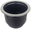 Cup Holder w/ Stainless Steel Rim