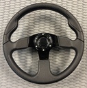 Black Aluminum Steering Wheel