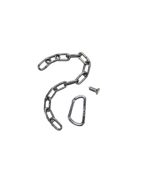 PWC Stainless Steel Tethering Chain and Carabineer Clip