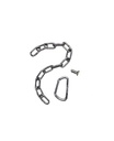 PWC Stainless Steel Tethering Chain and Carabineer Clip