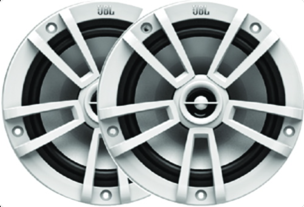 JBL Audio 6.5" Marine White Speaker