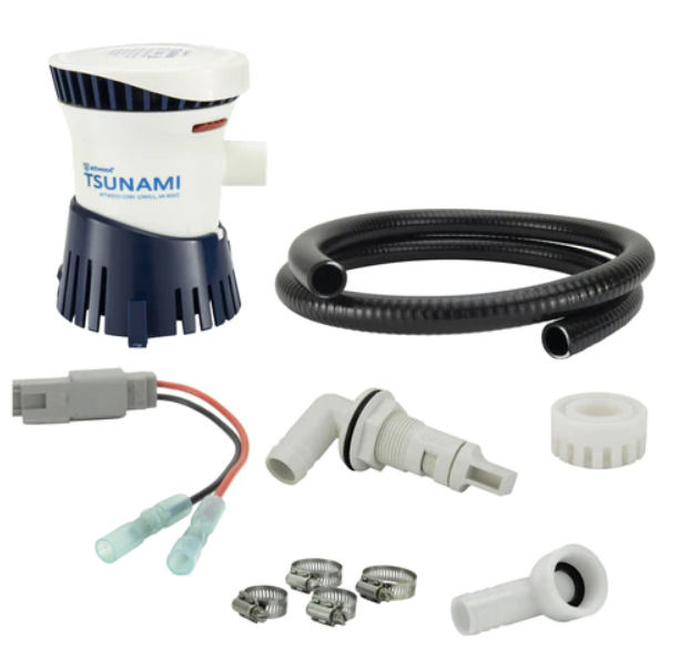 800 GPH Livewell Pump Recirculating Kit