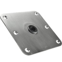 7" x 7" Stainless Steel Floor Plate