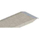 ALUMINUM TRANSITION PLATE FOR 12′ RAMP