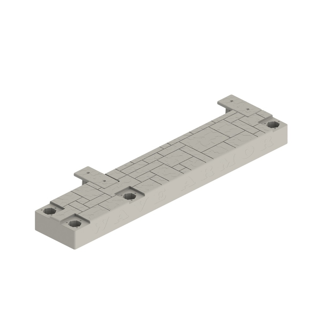 HawaiianProDesigns InThePink８’6”Horizon Pro Side Extension Deck with Connection Kit | Canada Pontoon