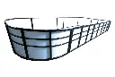 24'5" Radius Fence Package