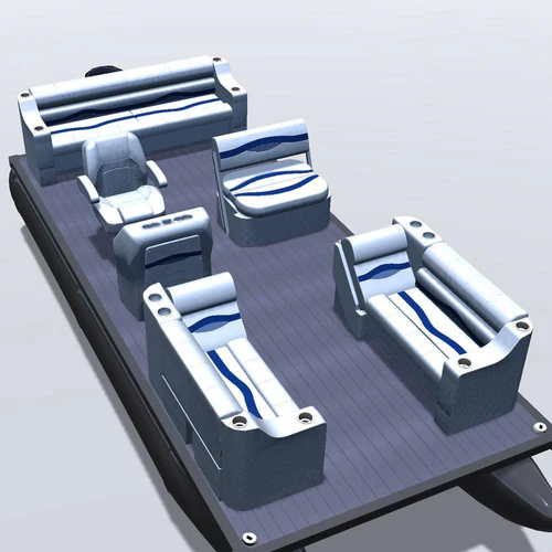 五十恩 TELEBOAT A4サイズ Pontoon Boat Seats (PG1579) | Canada Pontoon - Specialist in the
